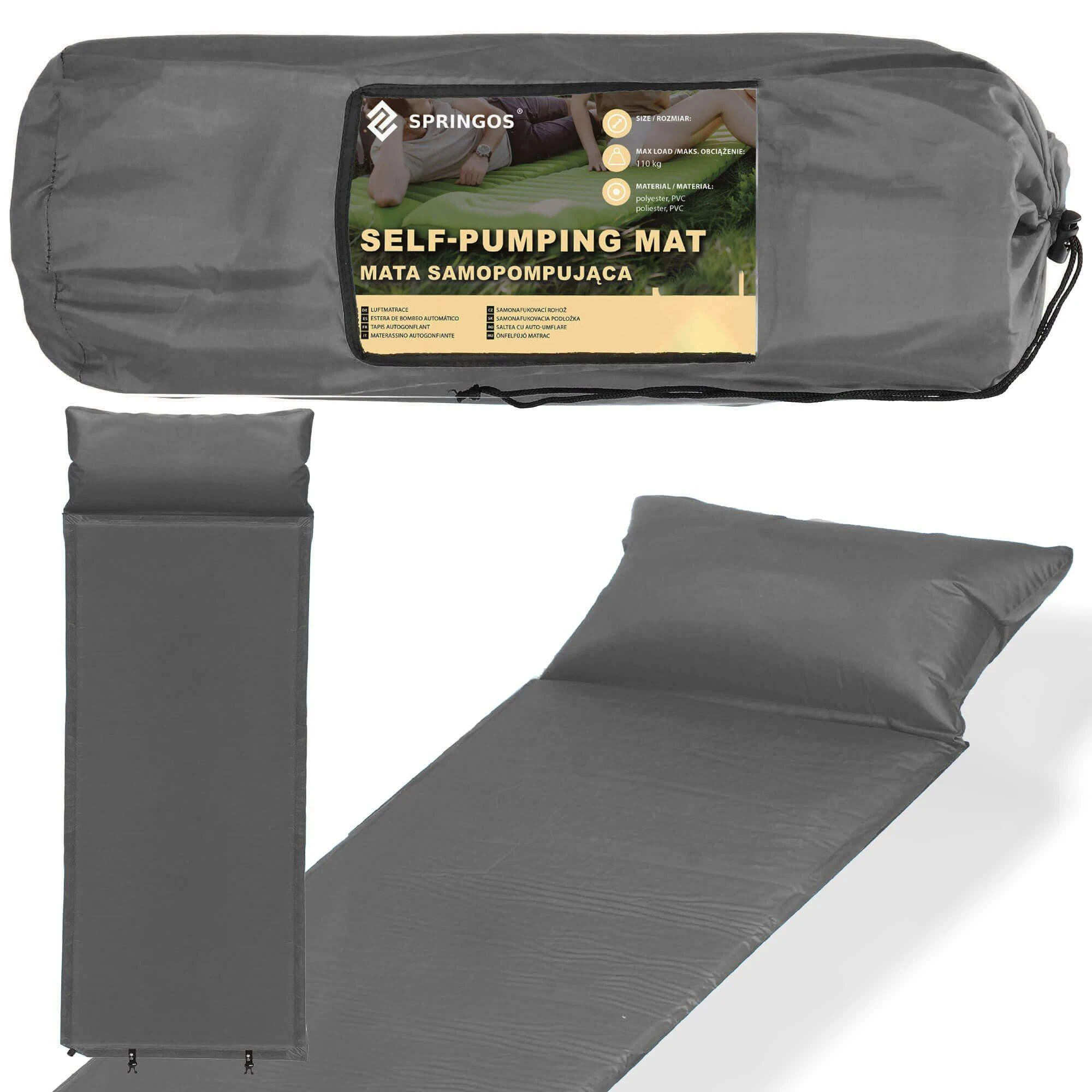 Springos Savaime prisipučiantis kilimėlis 186 cm