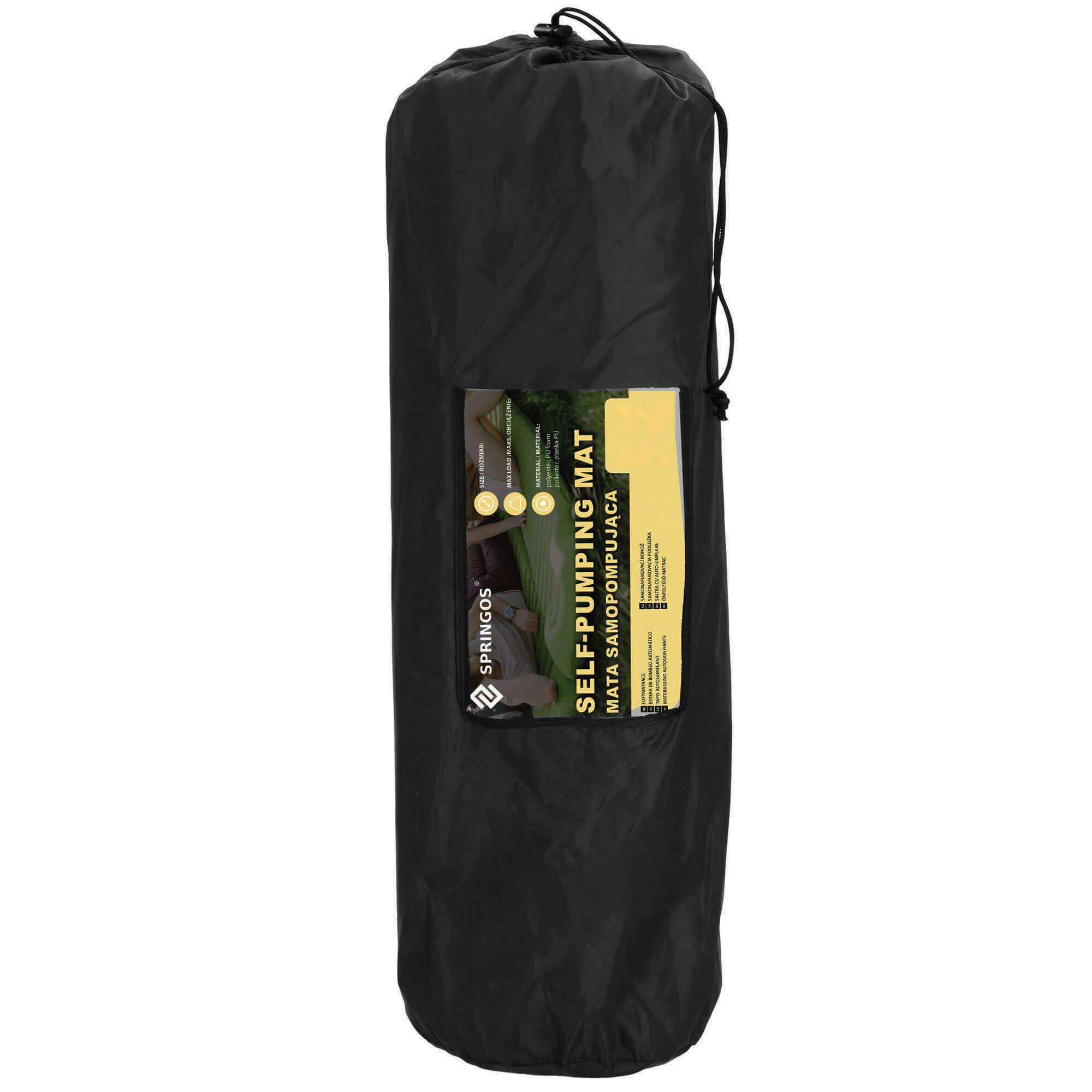 Springos Savaime prisipučiantis turistinis kilimėlis Sporingos PM037 , 188x66x5 cm