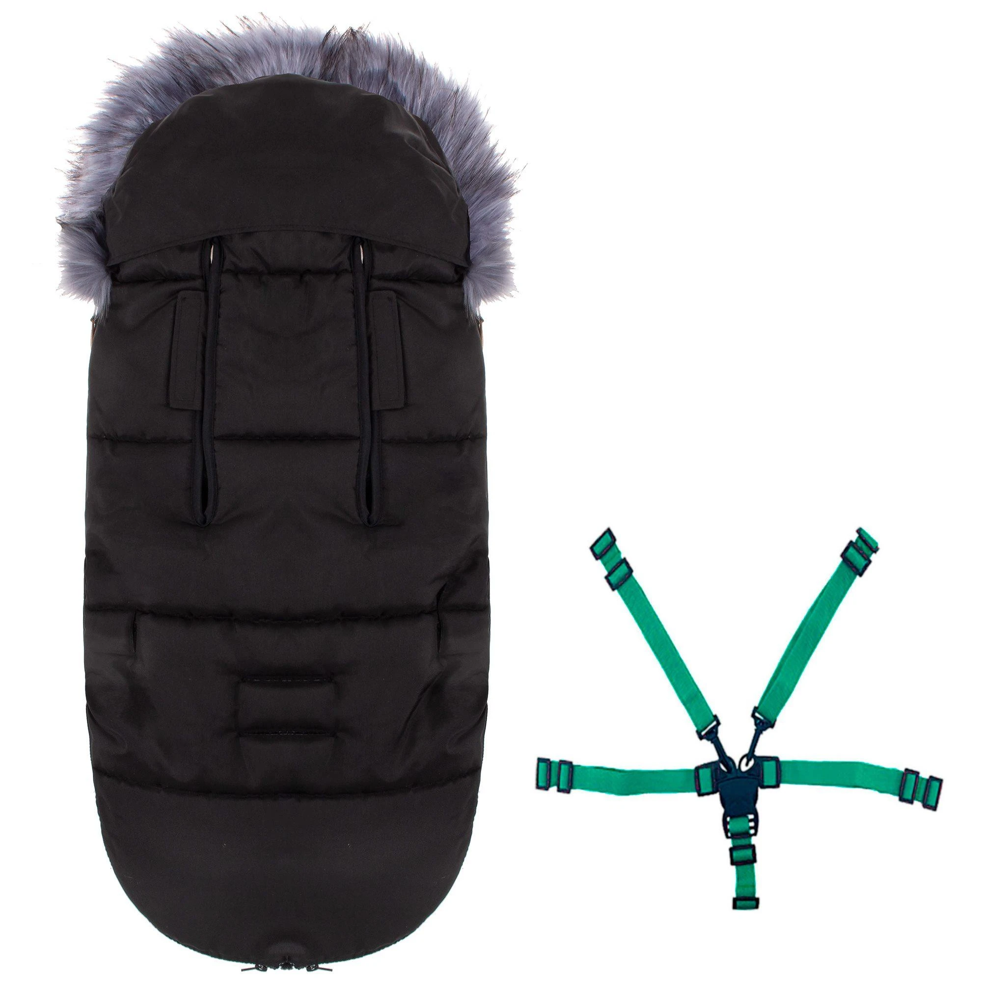 Miegmaišis Springos SB0020, 90 cm, vežimėliui ir rogutėms