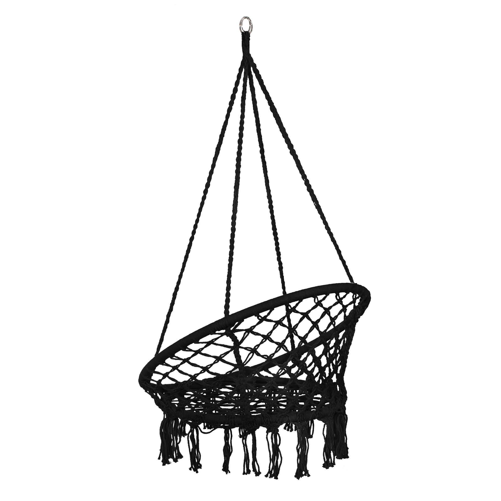 Springos Sodo sūpynės juodos spalvos 60 cm
