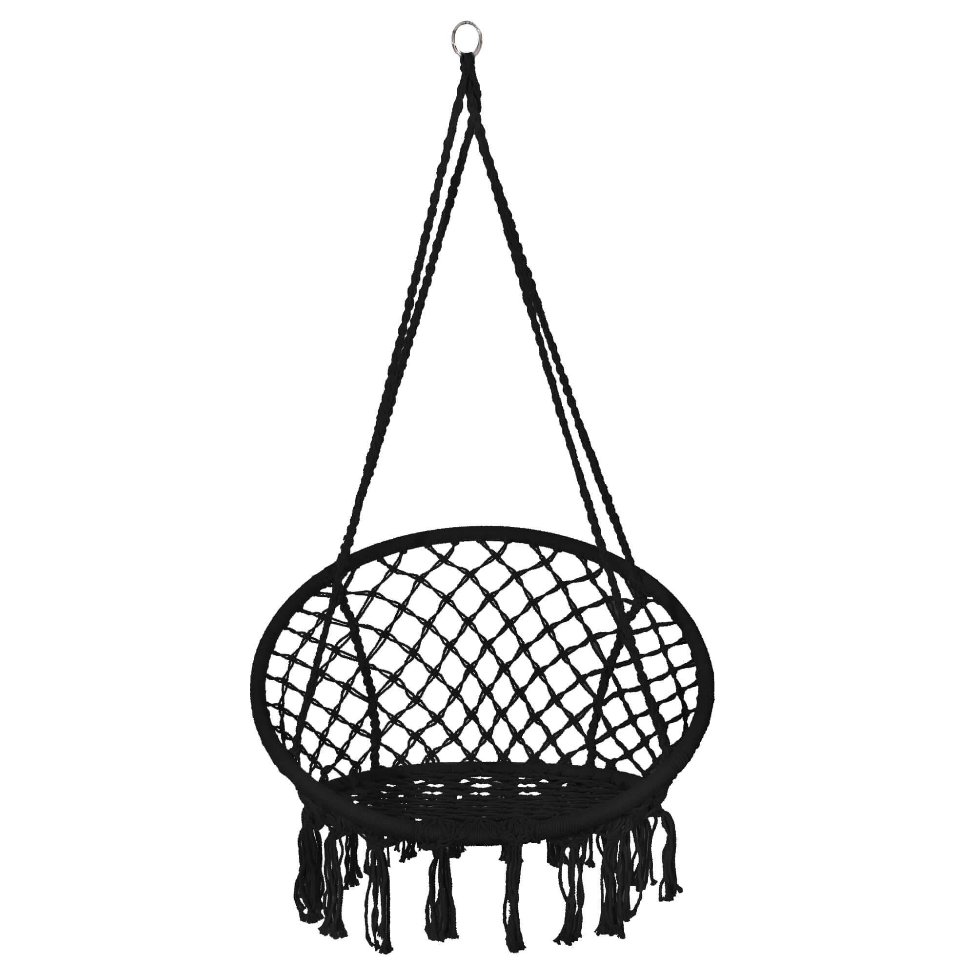 Springos Sodo sūpynės juodos spalvos 60 cm