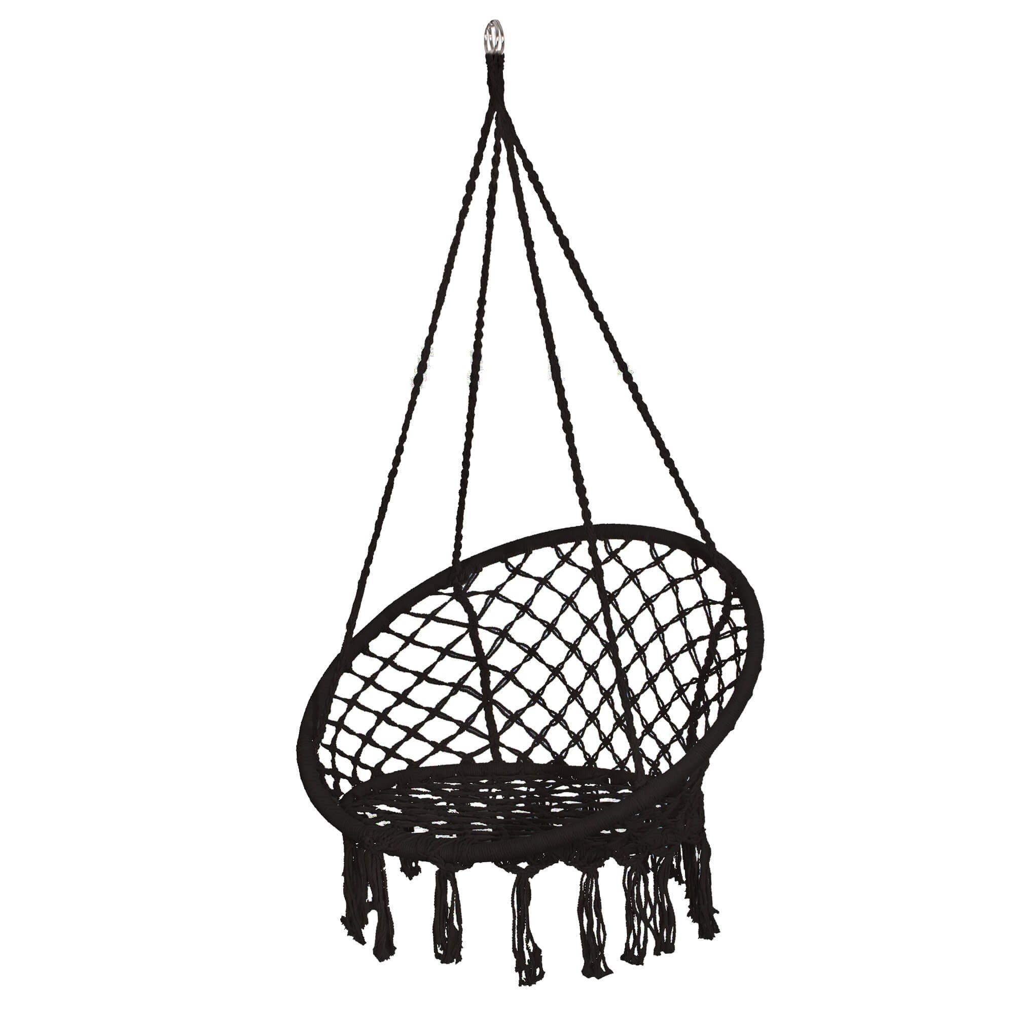 Springos Sodo sūpynės juodos spalvos 60 cm