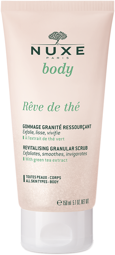 Atkuriamasis šveitiklis „NUXE Body Rêve de Thé“ su granulėmis, 150 ml