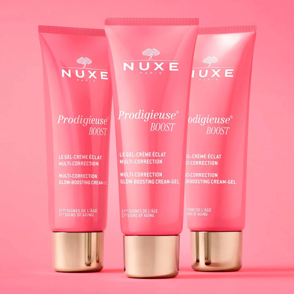 Nuxe „Prodigieuse® Boost“ koreguojamasis kremas-želė normaliai - mišriai odai, 40 ml
