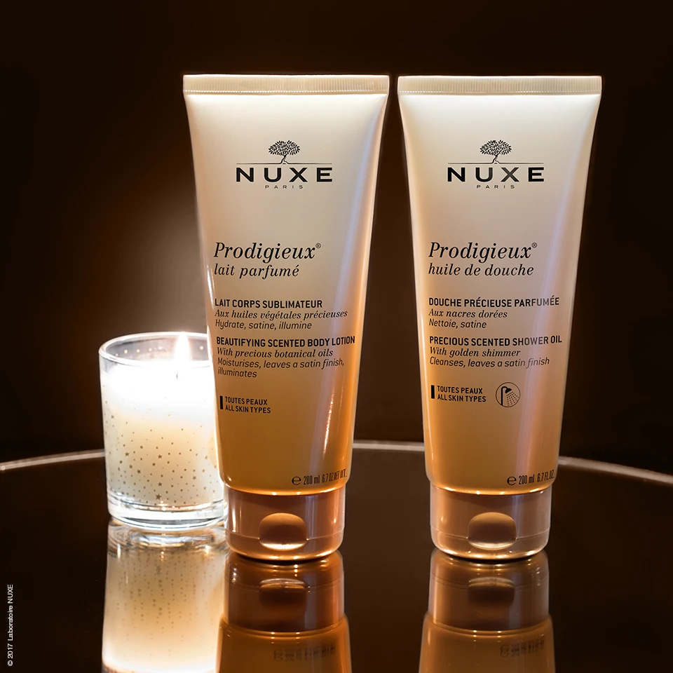 Nuxe „Prodigieux®“ Kvapusis dušo aliejus, 200 ml