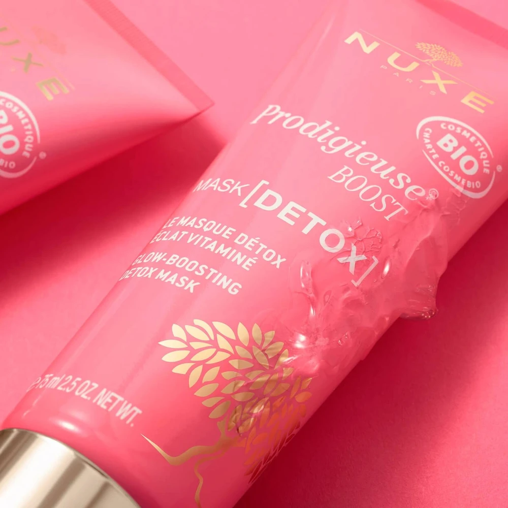 NUXE Prodigieuse Boost Glow-Boost Detox Mask veido kaukė