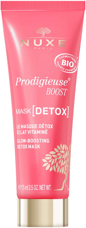 NUXE Prodigieuse Boost Glow-Boost Detox Mask veido kaukė