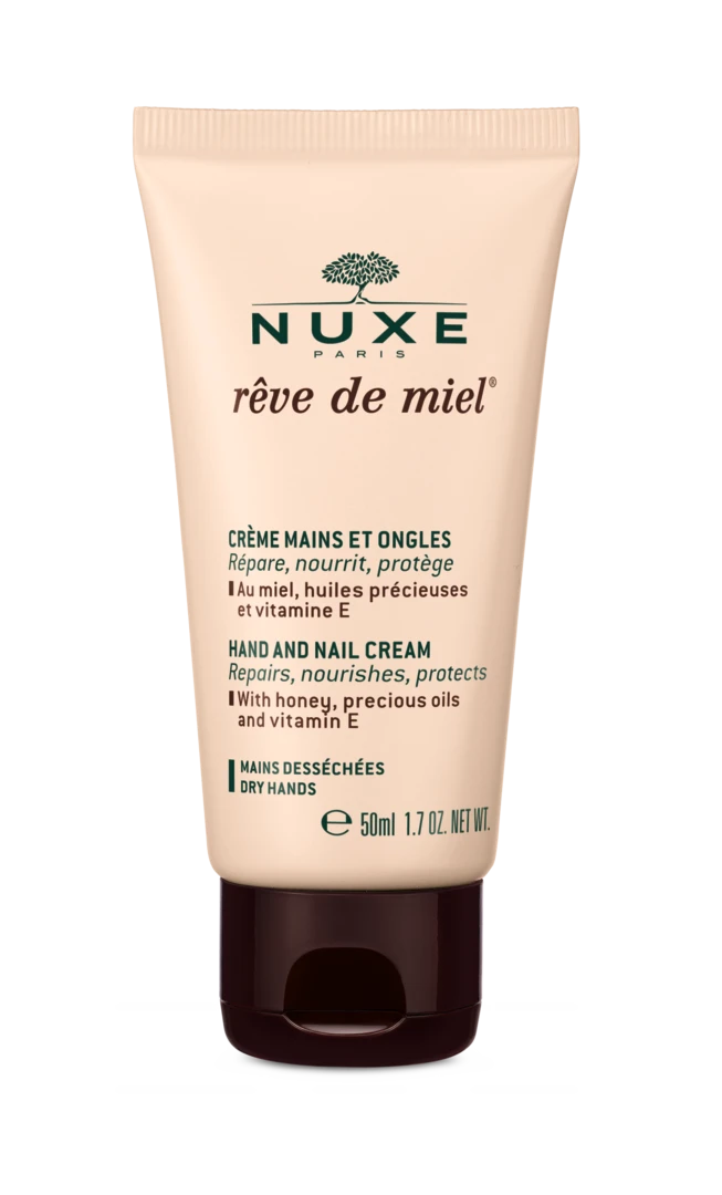 Nuxe Rankų ir nagų kremas „Rêve de Miel® Hand and nail cream“, 50 ml