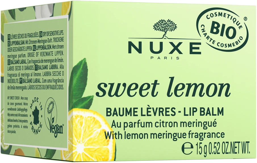 Nuxe drėkinantis lūpų balzamas Sweet Lemon 15 g