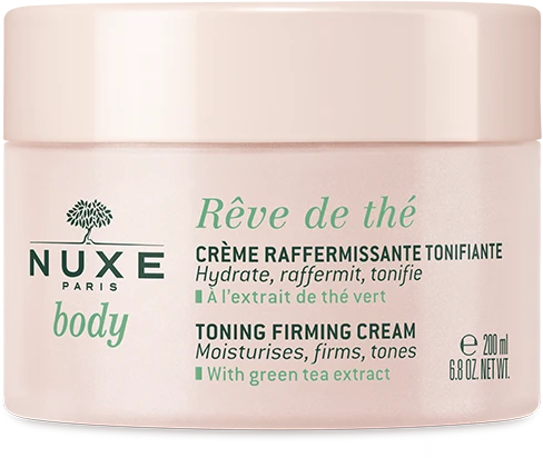 Tonizuojamasis ir stangrinamasis kremas „NUXE Body Rêve de Thé“, 200 ml
