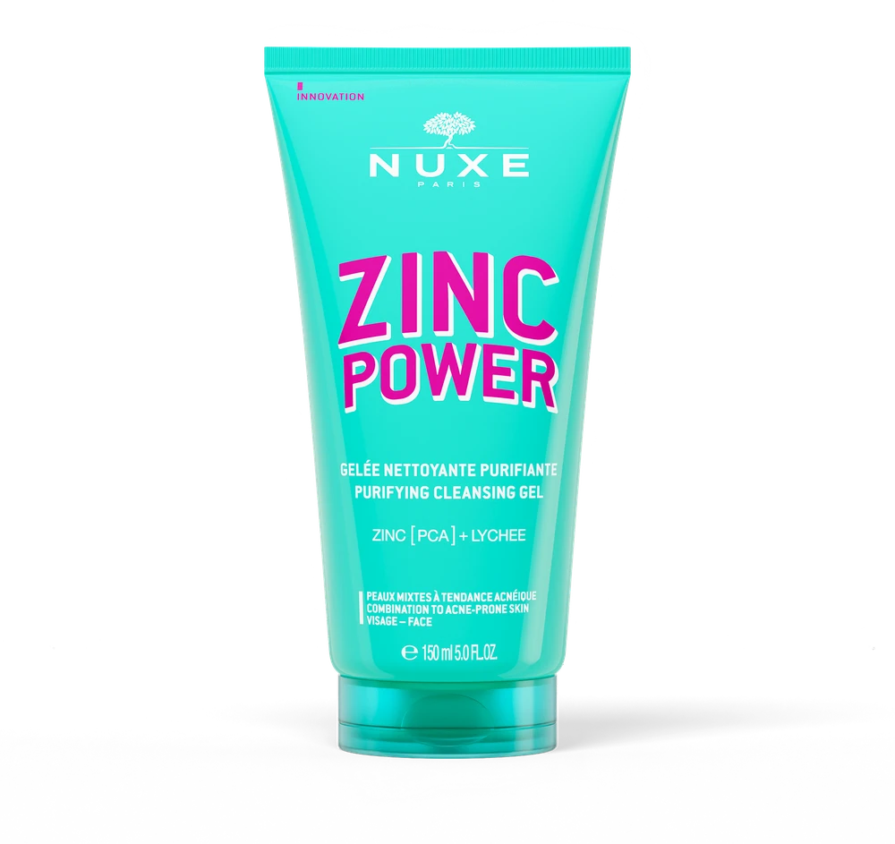 „Nuxe Zinc Power“ valomasis valomasis gelis, 150 ml