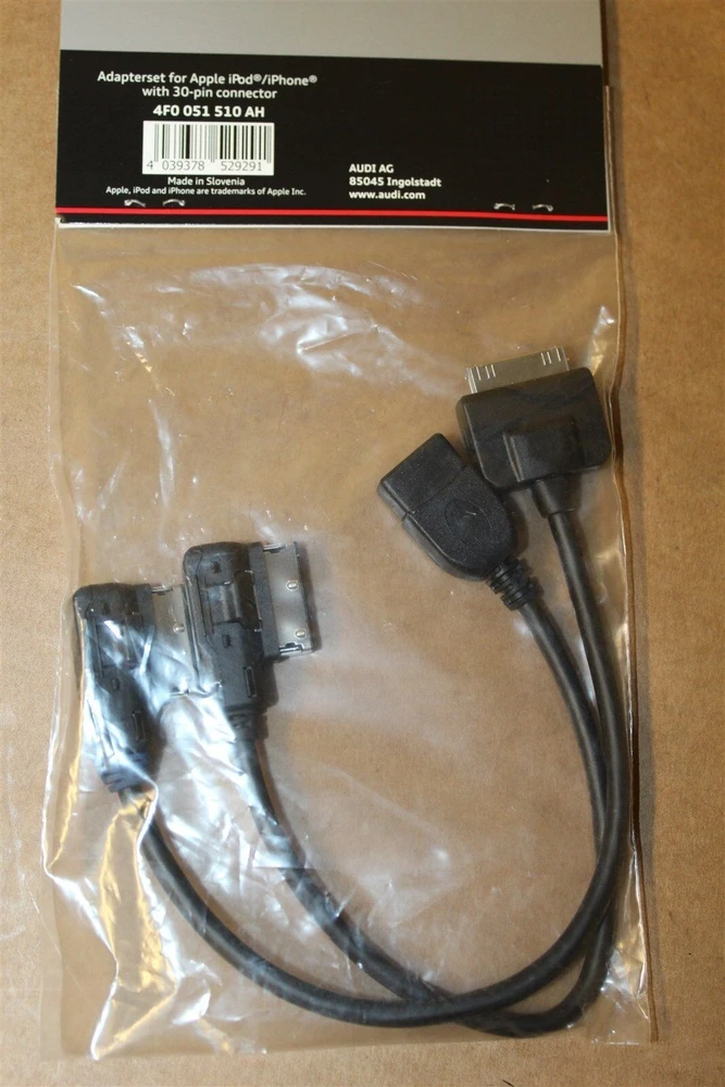 Adapteris VAG A1 A3 A4 A5 A6 A7 A8 Q3 Q5 Q7 R8 Originalus 4F0051510P