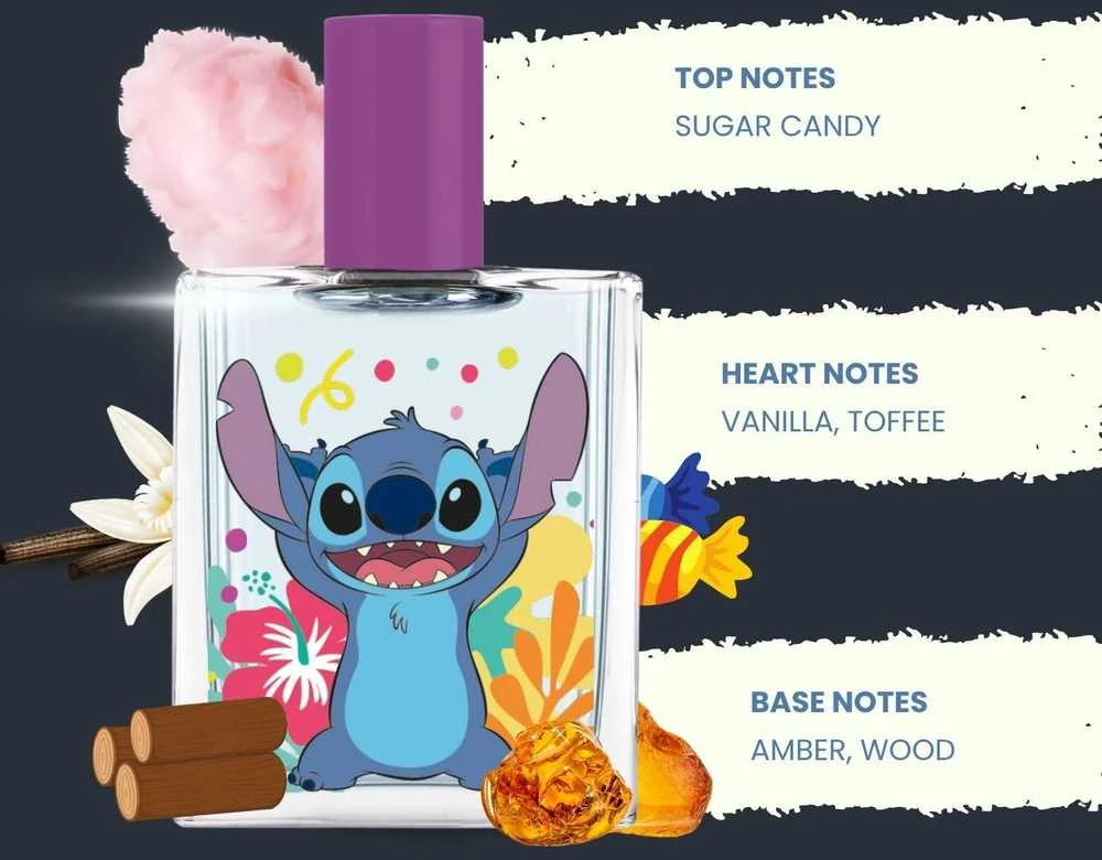 Air Val Disney Lilo ir Stitch tualetinis vanduo vaikams, 30 ml