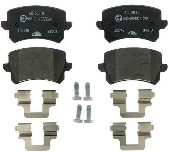 ATE Stabdžių trinkelių komplektas AUDI A4 VW Golf VI SEAT SKODA 1J0411314AC A0004202804