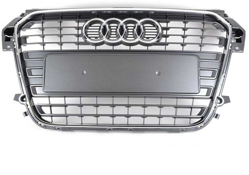 Audi A1 2011 2014 VAG Radiatoriaus Grotelės Pilkos Akmens Spalvos Originalus 8X08536511QP