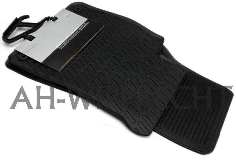Audi A4 B6 B7 2001-2009 Priekinis Juodas Guminis Kilimėlis VAG Originalus 8E1061501A041