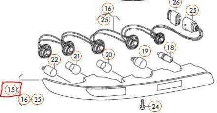 Audi Q7 Galinė Šviesa VAG Originalus 4L0945096