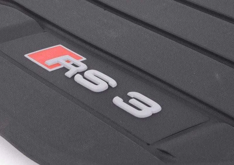 Audi RS3 Sportback 8V 2016 2017 Visų Orų Pėdų Kilimėliai Juodi VAG Originalus 8V6061221041