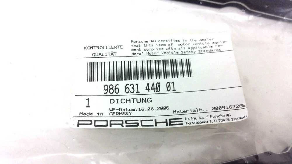 AUTENTIŠKAS NAUJAS PORSCHE 986 BOXSTER GALINIS ŽIBINTAS GUMOS / ANTSPAUDAS GALINIAI ŽIBINTAI