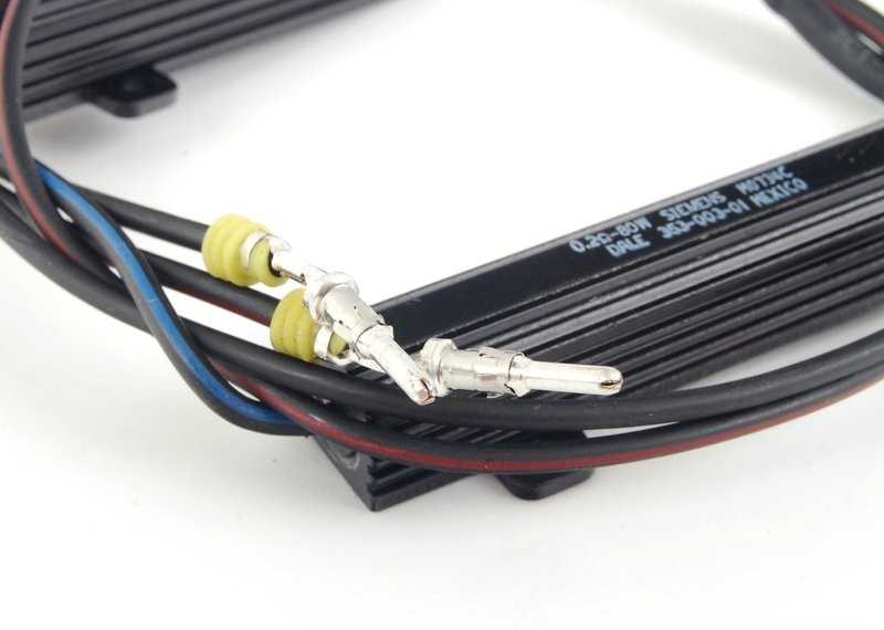 AUTENTIŠKAS OEM BMW E38 E39 Radiatoriaus Aušinimo Ventiliatoriaus Rezistoriaus Remonto Rinkinys 67328371873