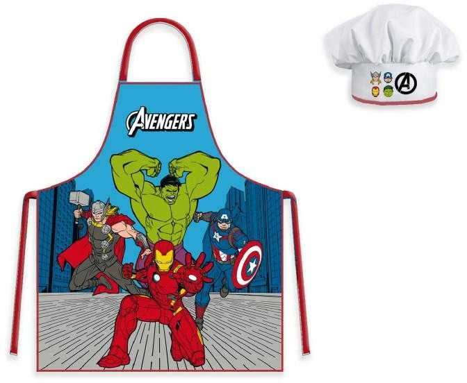 "Avengers" vaikų prijuostės 2 dalių rinkinys