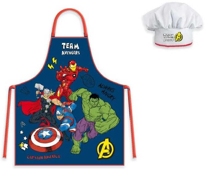 "Avengers" vaikų prijuostės 2 dalių rinkinys