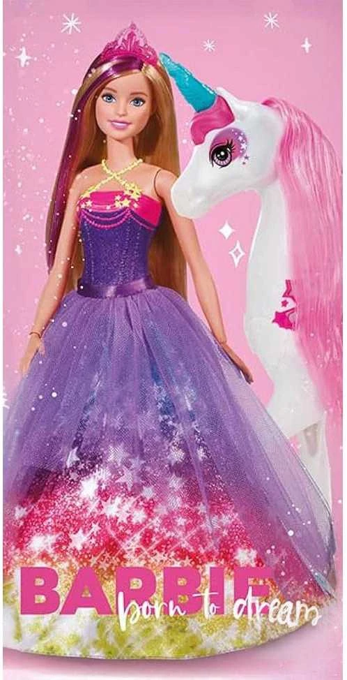 Barbie rankšluostis 70x140cm