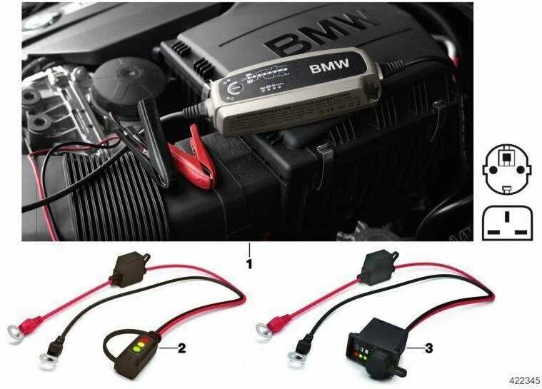 Baterijos Komforto Indikatorius BMW E81 E87 E90 F20 F30 Originalus 61432289103