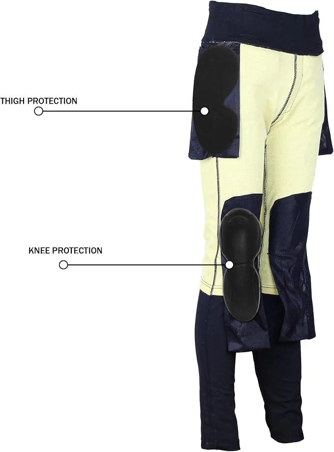 Bikers Gear Australia moterų motociklininkų leggingai Kevlar CE apsaugos juodos XL