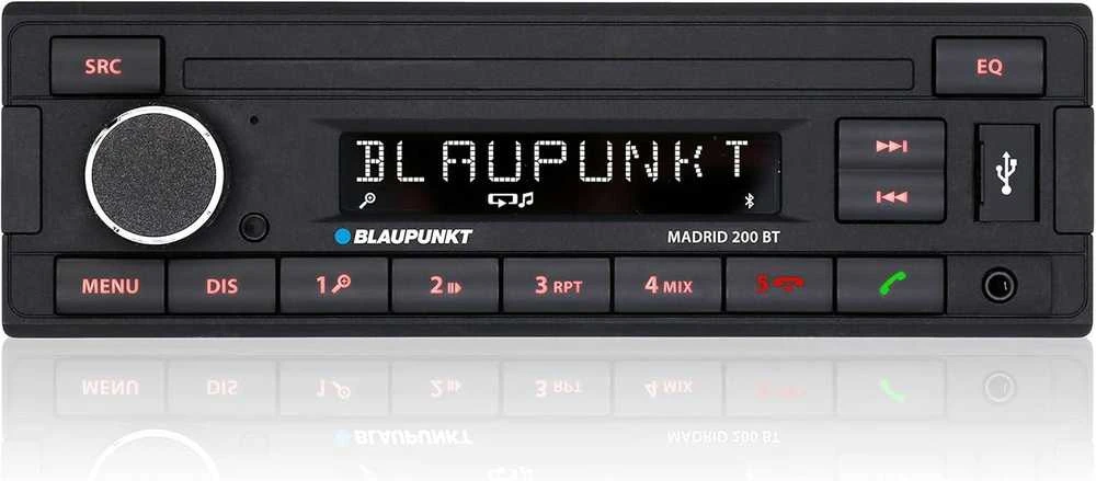 Blaupunkt Madrid 200 BT priekinis valdymo skydelis