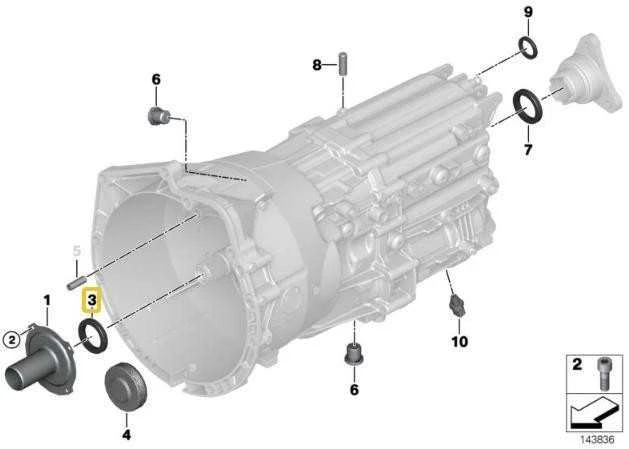 Bmw 1 E81 E87 E88 E82 3 E46 E90 E91 E92 E93 5 E39 E60 E61 F10 F11 6 E63 E64 F06 F12 F13 X3 E83 X5 E53 Z4 E89 Originalus 23127501712