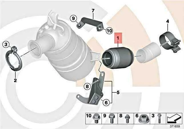 Bmw 1 E81 E87 E90 E91 E92 E93 F20 F21 F30 F31 F32 F33 F36 X1 X3 X5 Originalus 18307812263