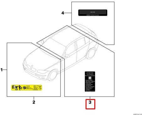 BMW 1 F20 priekinio bamperio vilkimo etiketė originali 71228652135