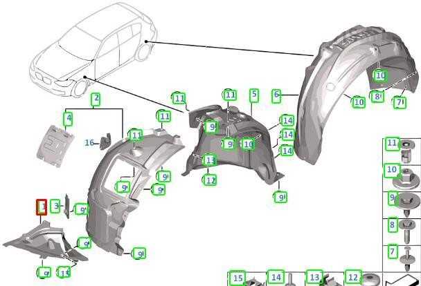 BMW 1 F20 Ratlankio Kairės Pusės Apsaugos Lūpų Apdaila 51717241847 NAUJA ORIGINALI