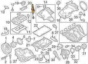 BMW 1 F20 Valvetronic ekscentrinis veleno pavarų mechanizmas 11377603979 7603979 originalus