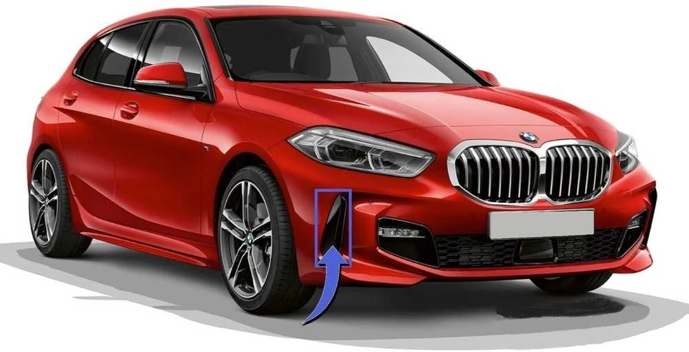 BMW 1 SERIES F40 M SPORT Priekinio bamperio šoninės apdailos grotelės Dešinė 51118075626 Originali