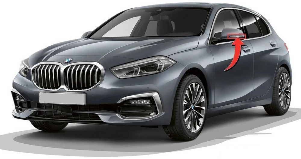 BMW 1 SERIES F40 sparno veidrodėlis pagalbinis posūkio indikatorius kairėje 51169879127 originalus