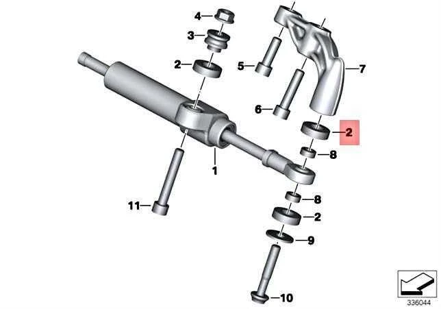 BMW 259 89V K21 K22 K23 K27 K29 K32 K33 Žiedas 12 5x24x6 5 31427677987 Originalus