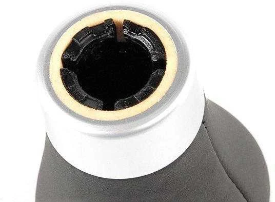 BMW 3 5 6 serijos E46 E60 E61 E63 M Sport 6 pavarų perjungimo pavarų dėžės odinė rankenėlė originali 25117896886
