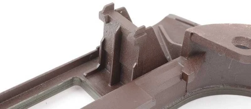 BMW 3 E46 Apatinis Panelės Indėlių Dėžiukas Medis Originalus 51168239121
