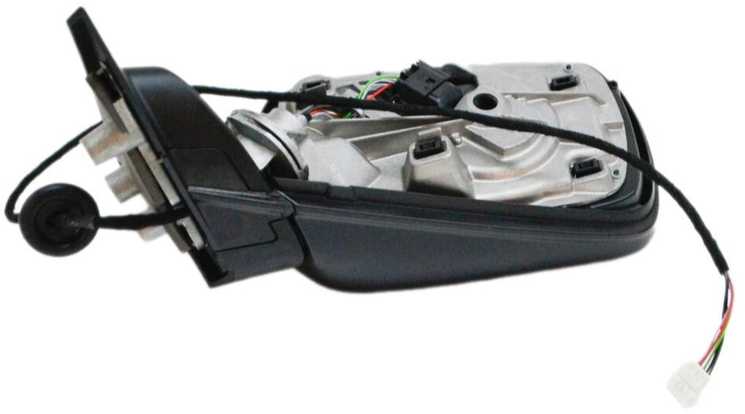 BMW 3 E46 Coupe Kabrioletas Kairysis vairuotojo pusės veidrodis 51168247117 Originalus