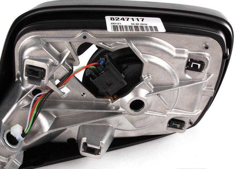 BMW 3 E46 Coupe Kabrioletas Kairysis vairuotojo pusės veidrodis 51168247117 Originalus