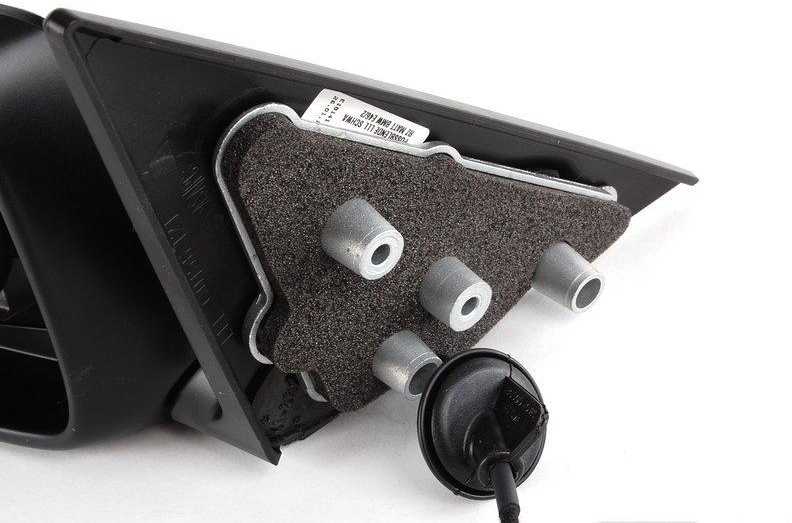 BMW 3 E46 Coupe Kabrioletas Kairysis vairuotojo pusės veidrodis 51168247117 Originalus