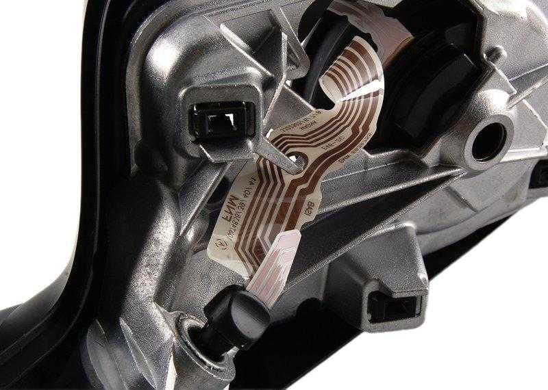 BMW 3 E46 Kairysis Šiluminis Išorinis Veidrodis Atminties Originalus 51167153133