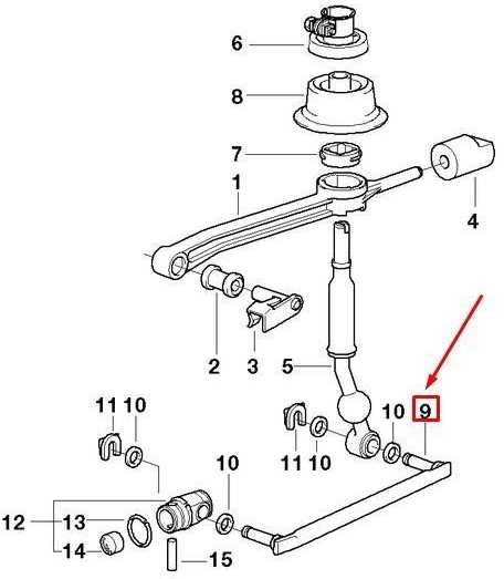 BMW 3 E46 Schaltstange 2000 2006 Originalus 25111434698