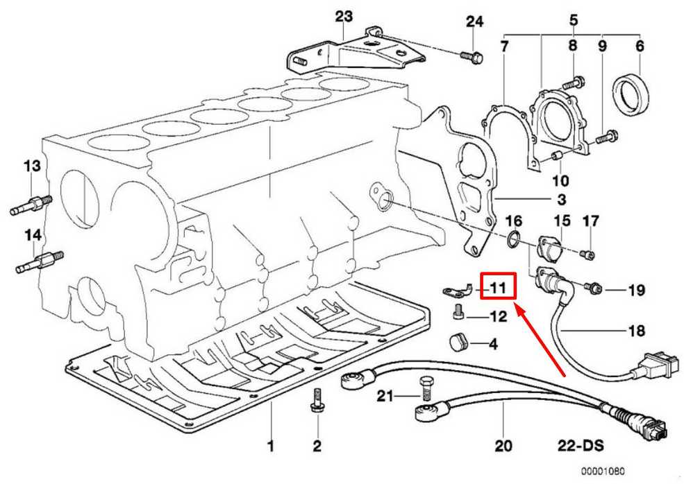 BMW 3 E46 variklio alyvos purkštukas originalus 11427507384