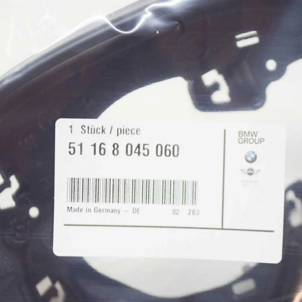 Bmw 3 E90 Dešinė Juoda Palaikymo Žiedas Originalus 51168045060