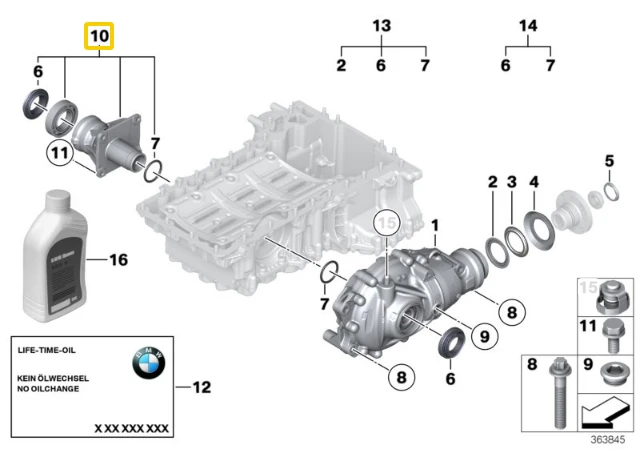 Bmw 3 E90 E91 E92 5 E60 E61 Originalus 31537527915