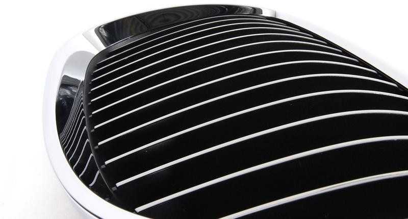 Bmw 3 E90 E92 E93 Chrominis Ziergitter Kairysis Originalus 51137157277