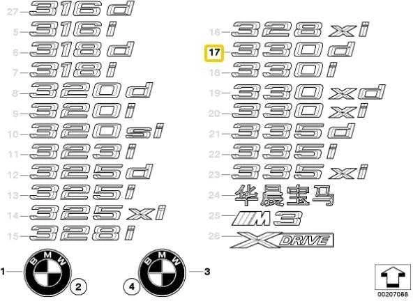 Bmw 3 E91 Galinio Emblema Lipdukas Originalus 51147164513